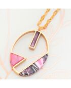 Rote Halskette CALYPSO