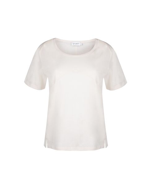 T-shirt Blanche noix de coco