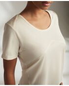 Weißes Kokos-T-Shirt