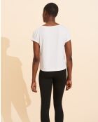 Ludivine weißes T-Shirt mit lockerer Passform