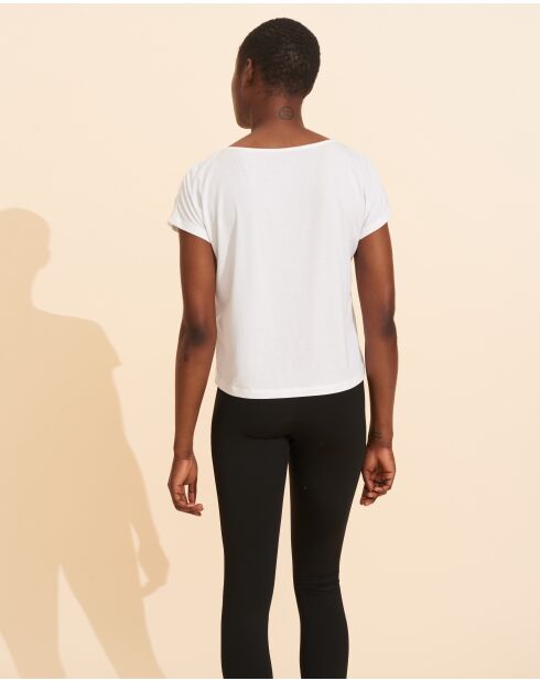 Ludivine weißes T-Shirt mit lockerer Passform