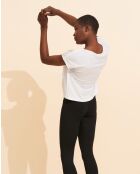 Ludivine weißes T-Shirt mit lockerer Passform