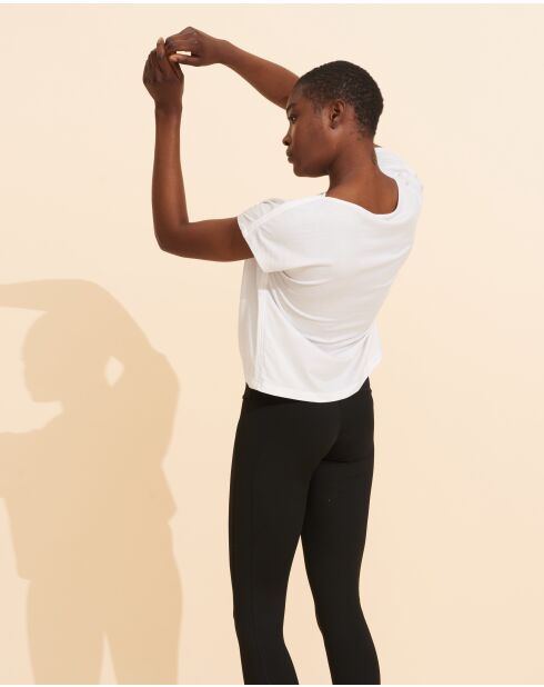 Ludivine weißes T-Shirt mit lockerer Passform