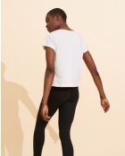 Ludivine weißes T-Shirt mit lockerer Passform