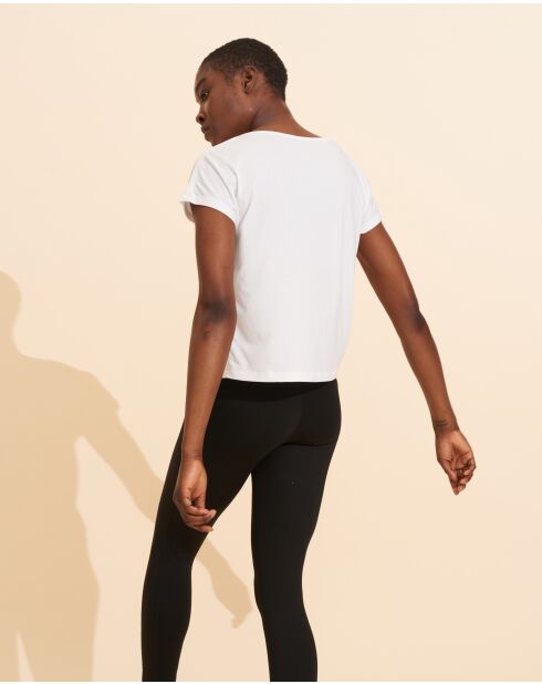 Ludivine weißes T-Shirt mit lockerer Passform