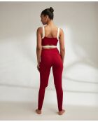 Crop top in merlot/ivoor Florence