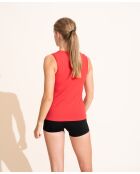 Canotta Clara rosso scarlatto