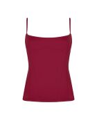 Débardeur corset Elsa bordeaux
