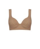 Haut de maillot de bain Valentine taupe