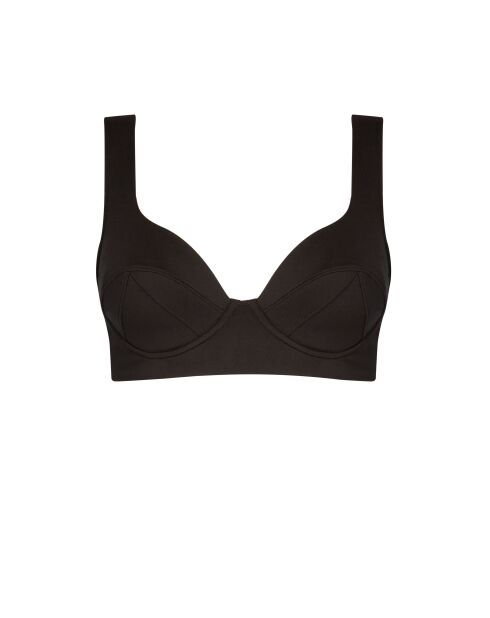 Top bikini nero Valentine