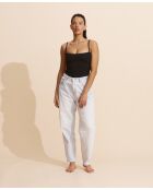 Schwarzes Korsett-Tanktop Elsa