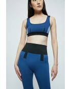 Brassière  Aurore sans coutures bleu marine/bleu/noir