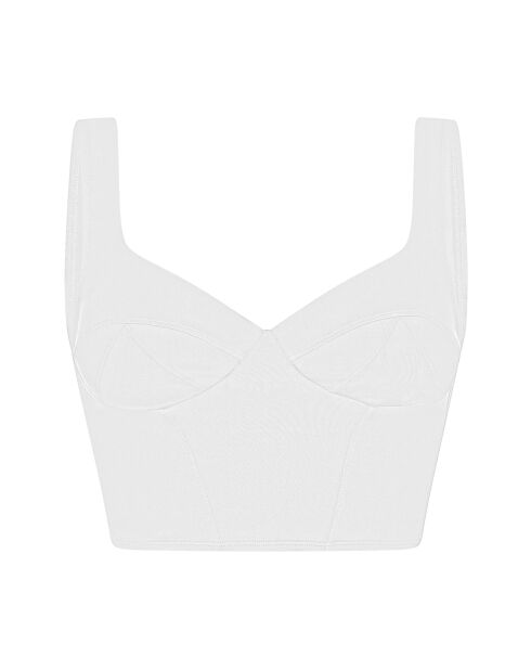 Top corto Ivory Jade