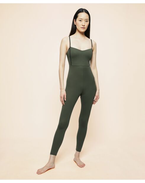 Tuta Adeline oliva/nera