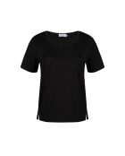 Weißes schwarzes T-Shirt