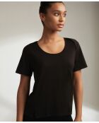 Weißes schwarzes T-Shirt