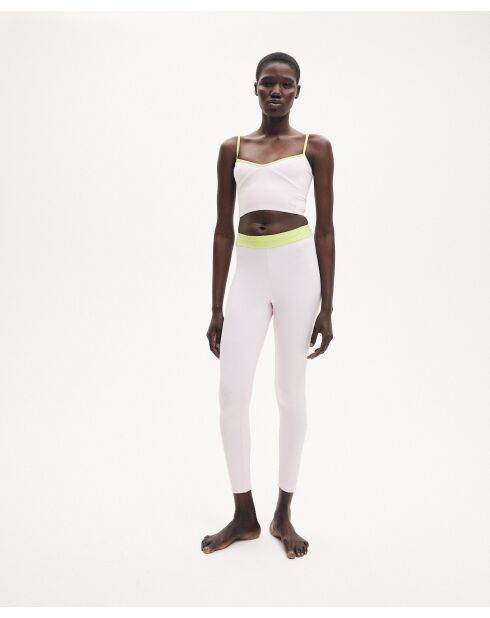 Leggins ámbar lila/lima