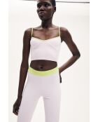 Leggins ámbar lila/lima