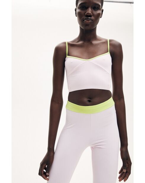 Leggins ámbar lila/lima