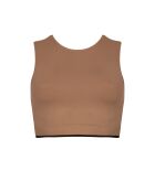 Top color tortora Sophie Corporate