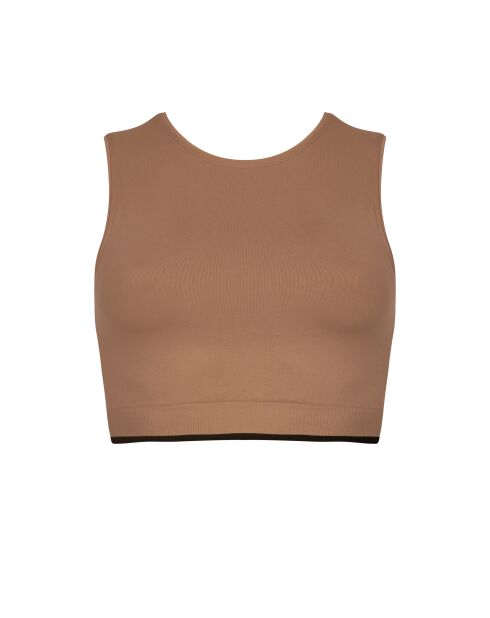 Sophie Corporate taupefarbenes Top