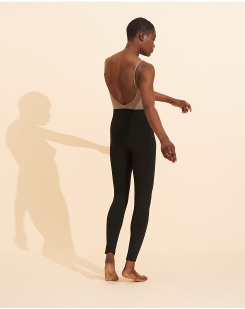 Mono Ilona taupe/negro