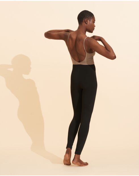 Mono Ilona taupe/negro