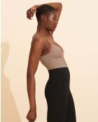 Mono Ilona taupe/negro