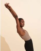 Mono Ilona taupe/negro