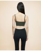 Crop-BH Carla oliv/schwarz