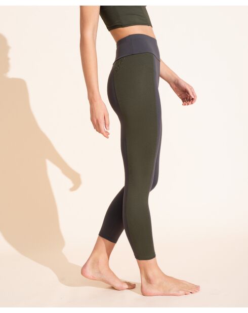 Legging Thérèse Charbon/Olive