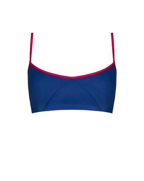 Sujetador Morgane cobalto/rosa