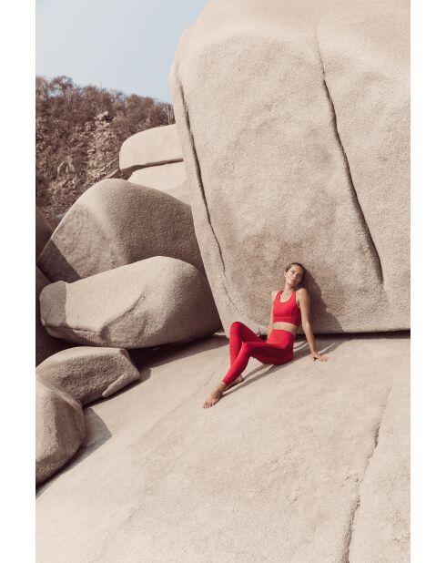 Leggings Bérénice lampone/ciliegia