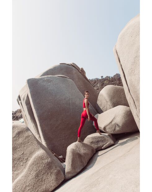 Leggings Bérénice lampone/ciliegia