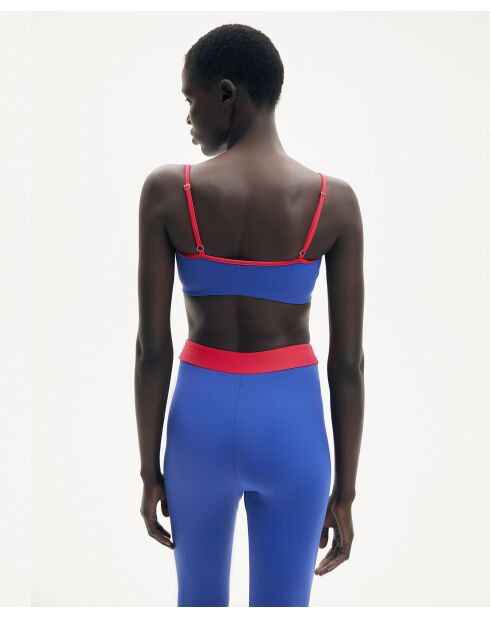 Legging ámbar cobalto/rosa