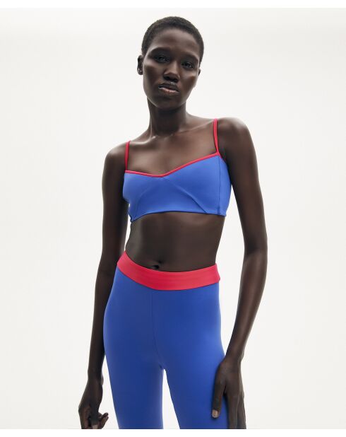 Legging ámbar cobalto/rosa