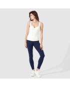 Ivoorkleurige tanktop van jade