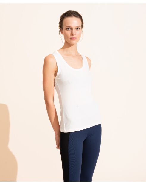 Clara weißes Tanktop XS