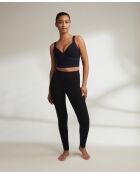 Crop-Top Florence schwarz/marineblau