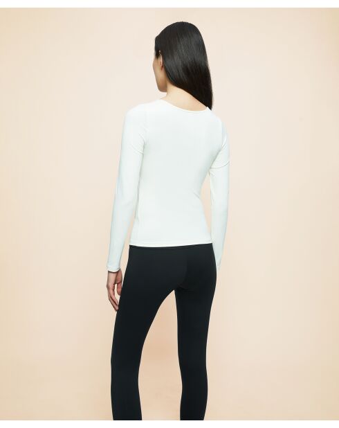 Ivoorkleurige korsettop Capucine