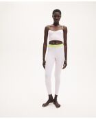 Crop top Alizée lilas/citron vert