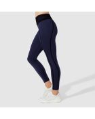 Marine/zwarte korsetlegging