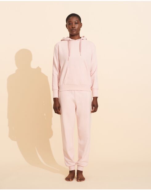 Noémie poederroze hoodie