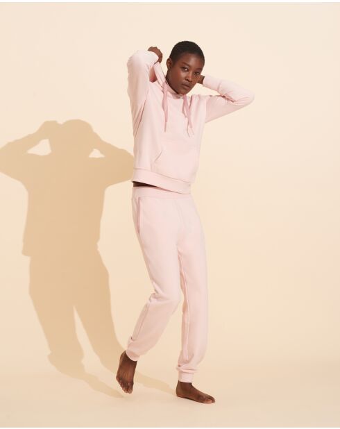 Noémie poederroze hoodie