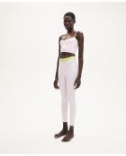 Crop top Alizée lilas/citron vert