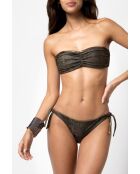 Braguitas de bikini Julie de color caqui