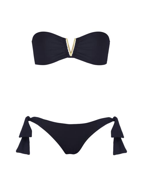 Pantalones de baño negros Calvi