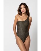 Costume da bagno intero cachi Aria