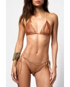 Traje de baño Katel color tierra/dorado