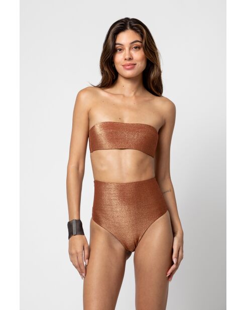 Braguitas de bikini Junia Terre de Sienne